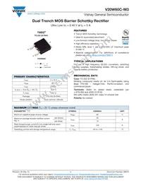 V20W60C-M3/I Datasheet Cover