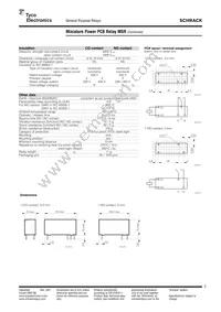 V23061B1010A601 Datasheet Page 2