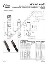 V23818-C18-L36 Datasheet Cover