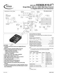 V23826-K15-C63 Datasheet Cover