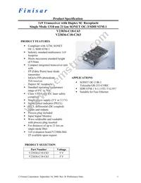 V23836-C18-C63 Datasheet Cover