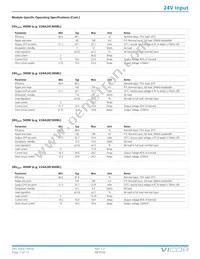 V24A8T300BS3 Datasheet Page 7