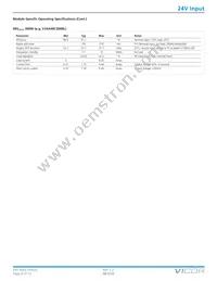 V24A8T300BS3 Datasheet Page 9
