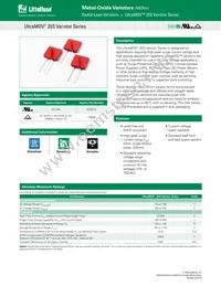 V25S750PX1347 Datasheet Cover