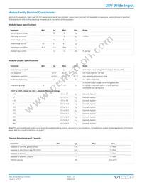 V28A8T200BS3 Datasheet Page 2