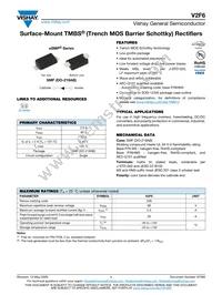 V2F6HM3/I Datasheet Cover