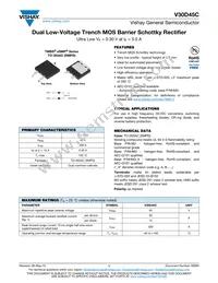 V30D45C-M3/I Datasheet Cover