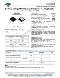 V30DM100CHM3/I Datasheet Cover