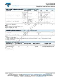 V30DM100CHM3/I Datasheet Page 2