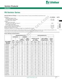 V350PA40A Datasheet Page 2