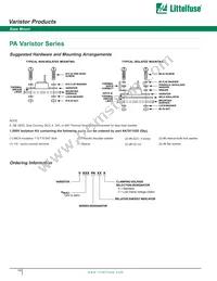 V350PA40A Datasheet Page 5