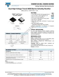 V35DM120HM3/I Datasheet Cover
