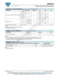 V35PW10HM3/I Datasheet Page 2