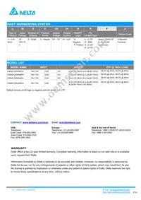 V36SE12004NRFA Datasheet Page 16