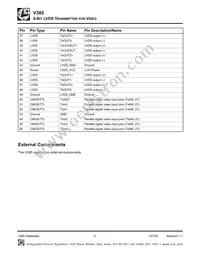 V385GLFT Datasheet Page 3