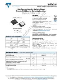 V40PW15C-M3/I Datasheet Cover