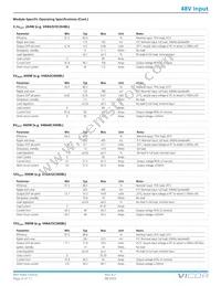 V48A8T400BS3 Datasheet Page 4