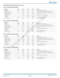 V48A8T400BS3 Datasheet Page 5