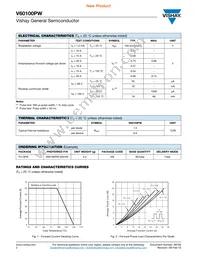 V60100PW-M3/4W Datasheet Page 2