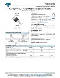 V60170G-M3/4W Datasheet Cover