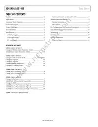 V62/11612-01XB Datasheet Page 2