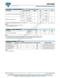 V6K100DU-M3/I Datasheet Page 2