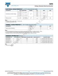 V8P6HM3_A/H Datasheet Page 2