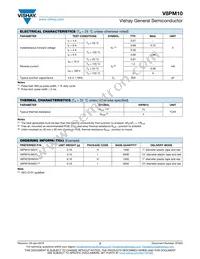 V8PM10HM3/I Datasheet Page 2