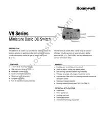 V9-25S43D906A Datasheet Cover