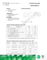 VAOB-10GADE2-C Datasheet Cover