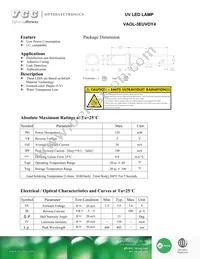 VAOL-3EUV0Y4 Datasheet Cover