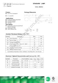 VAOL-3MCE2 Datasheet Cover