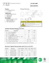 VAOL-5EUV8T4 Datasheet Cover