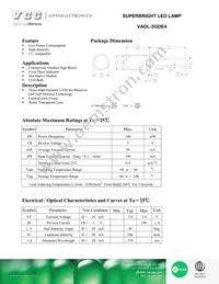 VAOL-5GDE4 Datasheet Cover