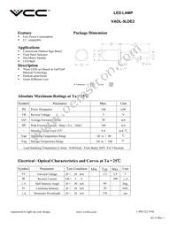 VAOL-5LDE2 Datasheet Cover