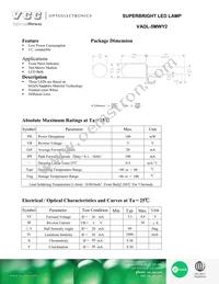 VAOL-5MWY2 Datasheet Cover