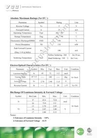 VAOL-S12WR4 Datasheet Page 2