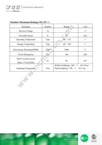 VAOL-S2GT4 Datasheet Page 2