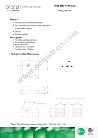 VAOL-S6YP4 Datasheet Cover