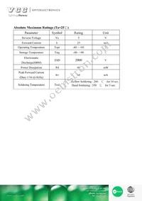 VAOL-S8YP4 Datasheet Page 2