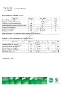 VAOS-C301G9-BW/40 Datasheet Page 2