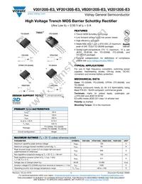 VB20120S-E3/8W Datasheet Cover