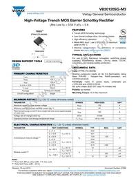 VB20120SG-M3/4W Datasheet Cover