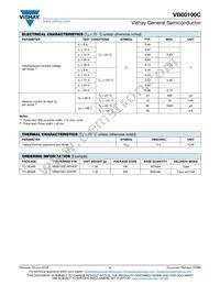 VB60100C-M3/4W Datasheet Page 2