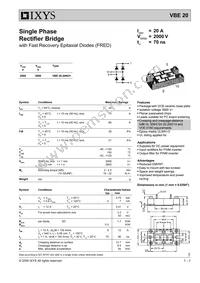 VBE20-20NO1 Datasheet Cover