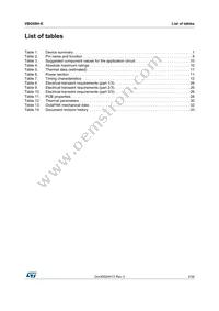 VBG08H-E Datasheet Page 3