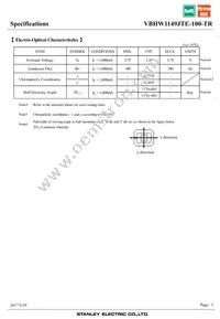 VBHW1149JTE-100-TR Datasheet Page 5