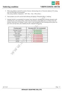 VBHW1149JTE-100-TR Datasheet Page 12
