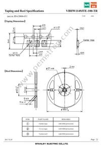 VBHW1149JTE-100-TR Datasheet Page 22