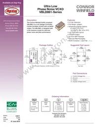 VBLD861-100.0M Datasheet Cover